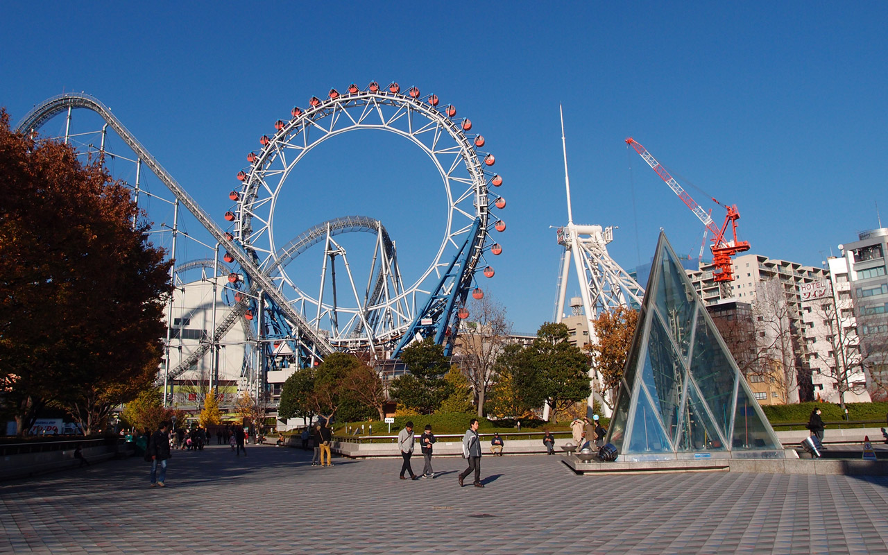 big o ferris wheel at tokyo dome city