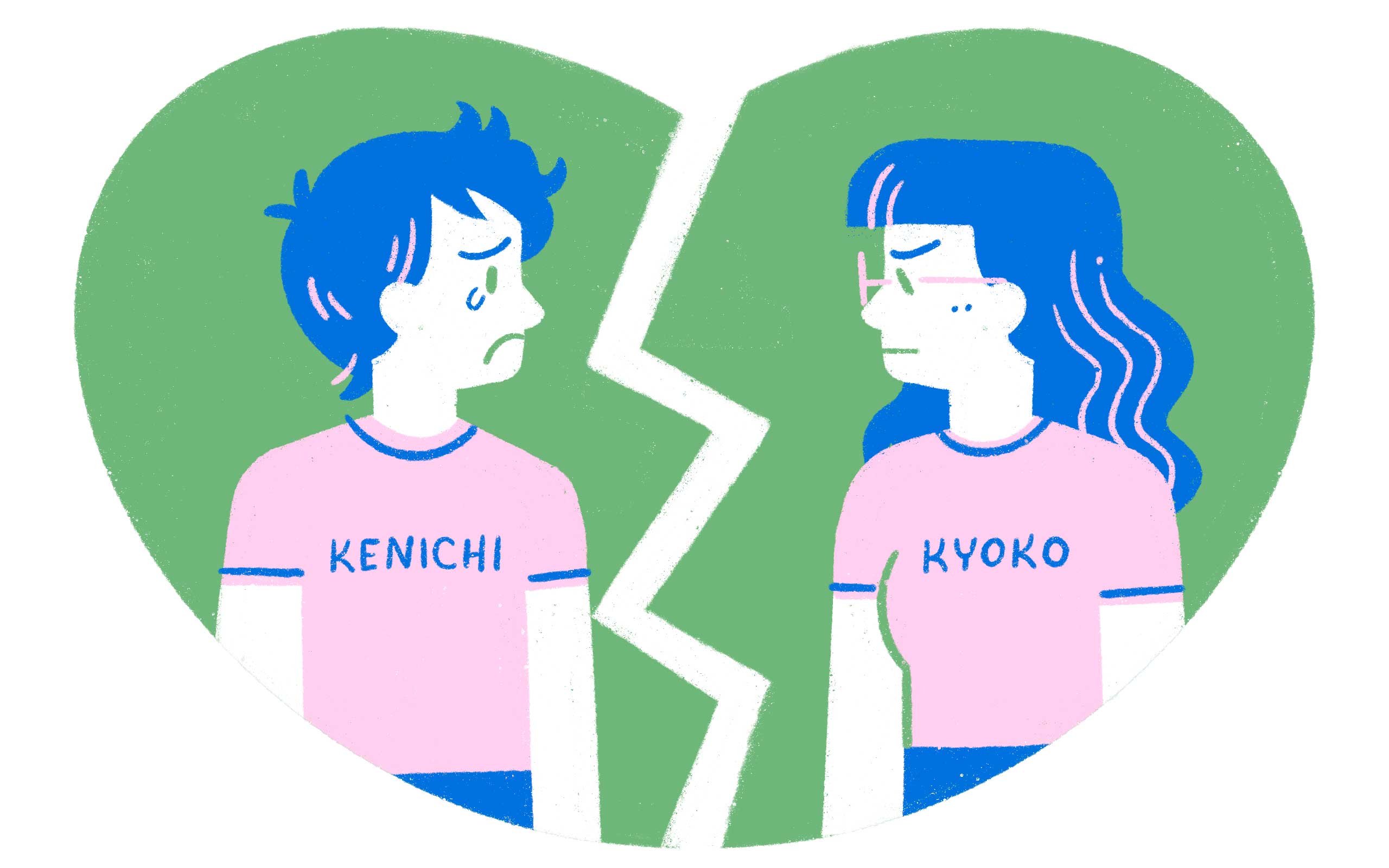 Kyoko breaking up with Kenichi