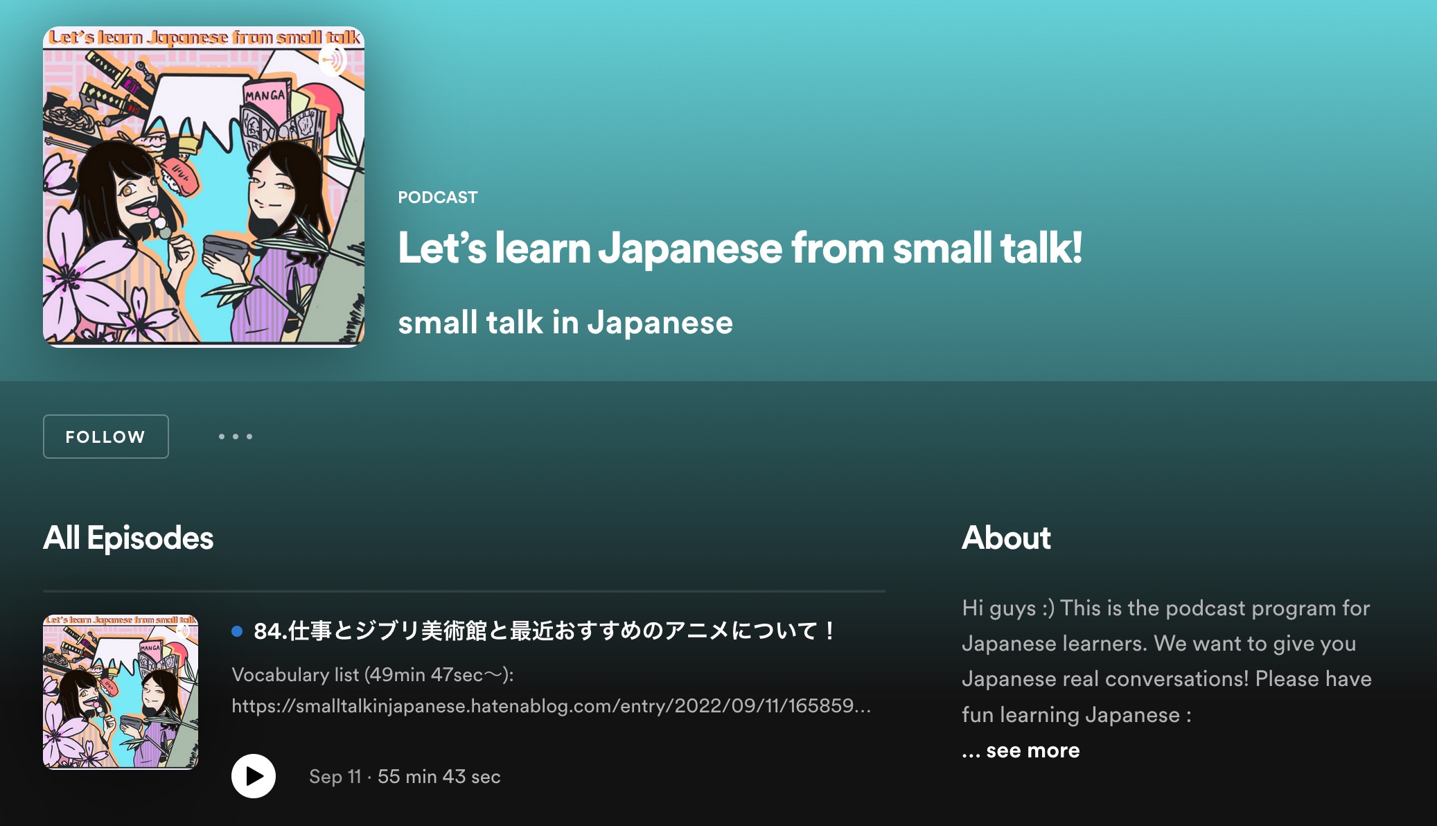 lets learn japanese from small talk