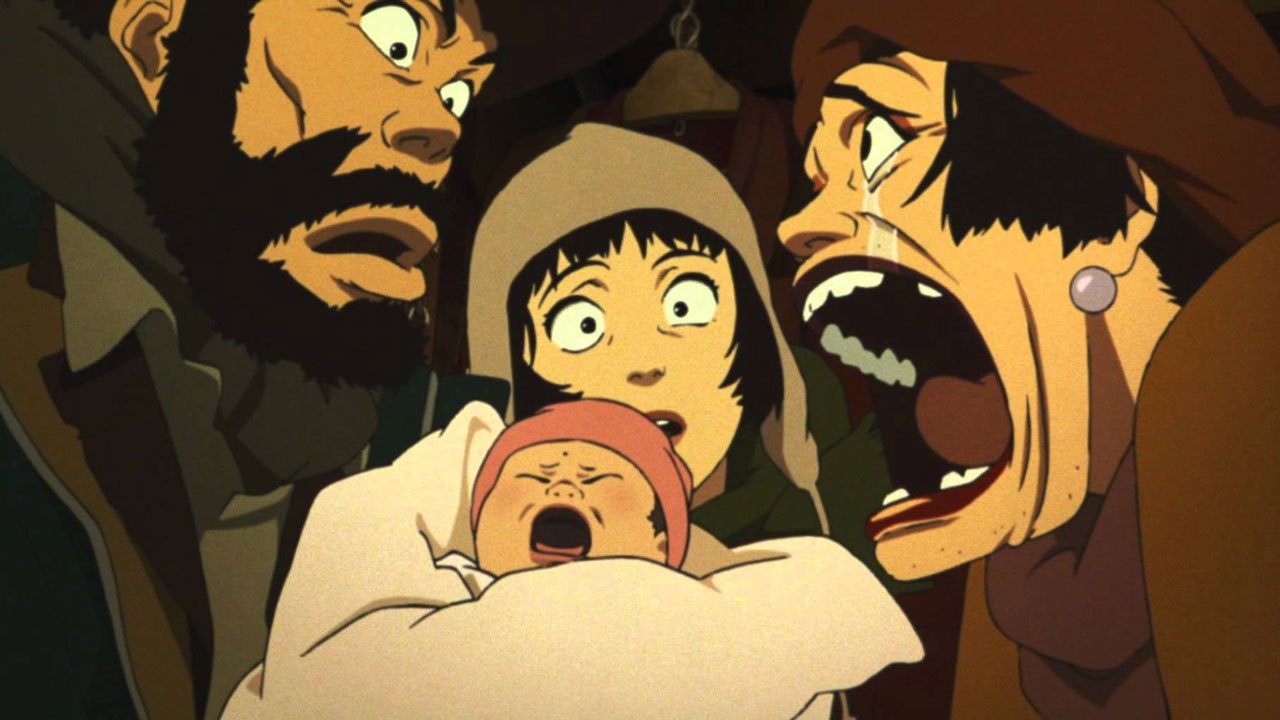 the best anime movie ever tokyo godfathers